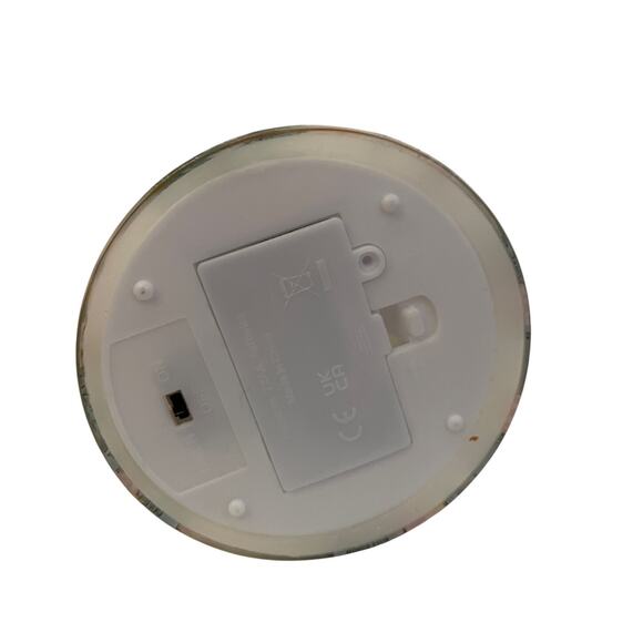 Pastel Christmas Nutcracker Flameless LED Glass Candle Holiday Decor New - Picture 14 of 14